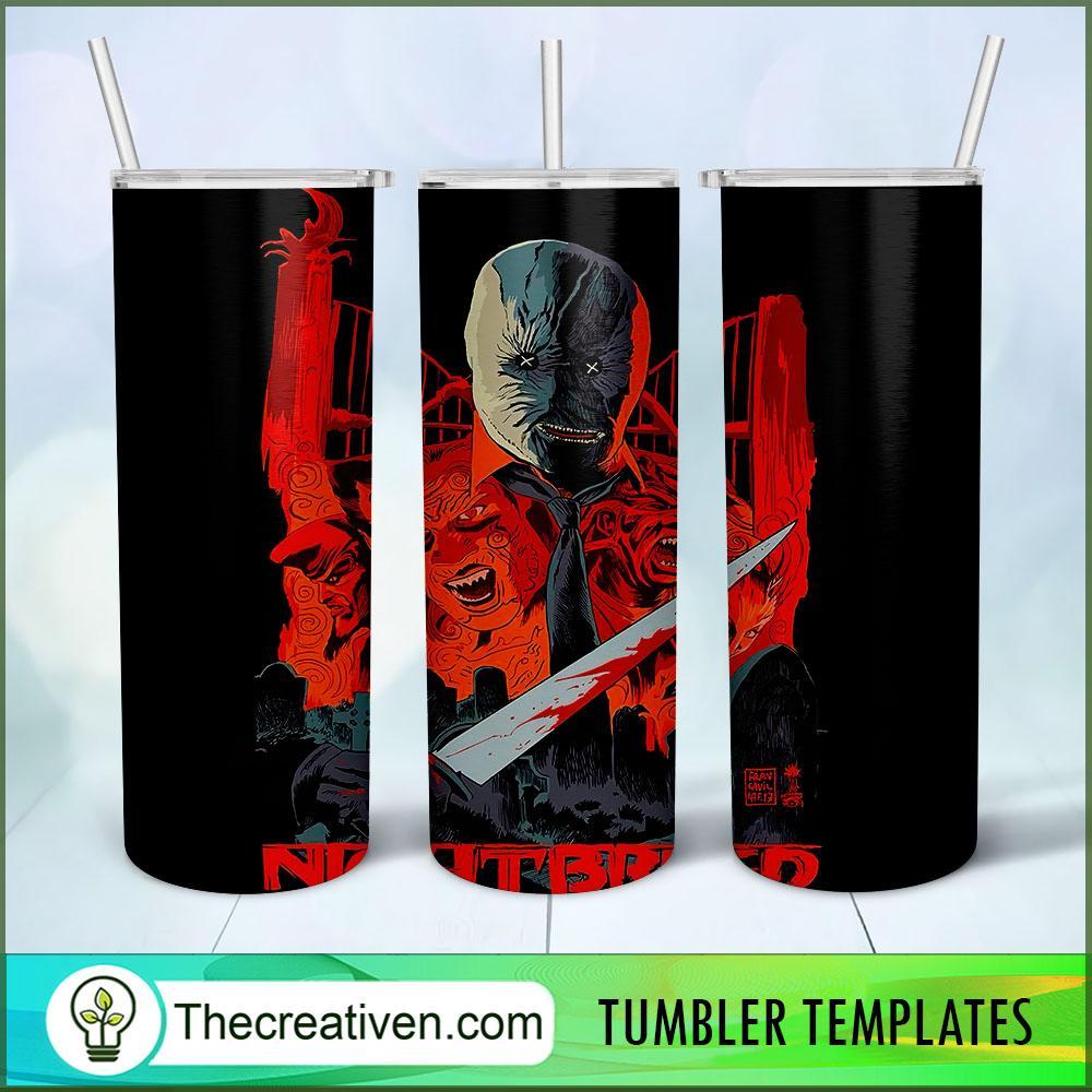Horror Nightbreed Halloween Fu Tumbler Wrap Download 1 Horror Nightbreed Halloween Fu Tumbler Wrap Download