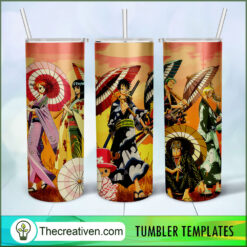 One Piece Take Umbrella Full T Tumbler Wrap Download