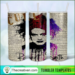 Robert Smith Newspaper Full Tu Tumbler Wrap Download