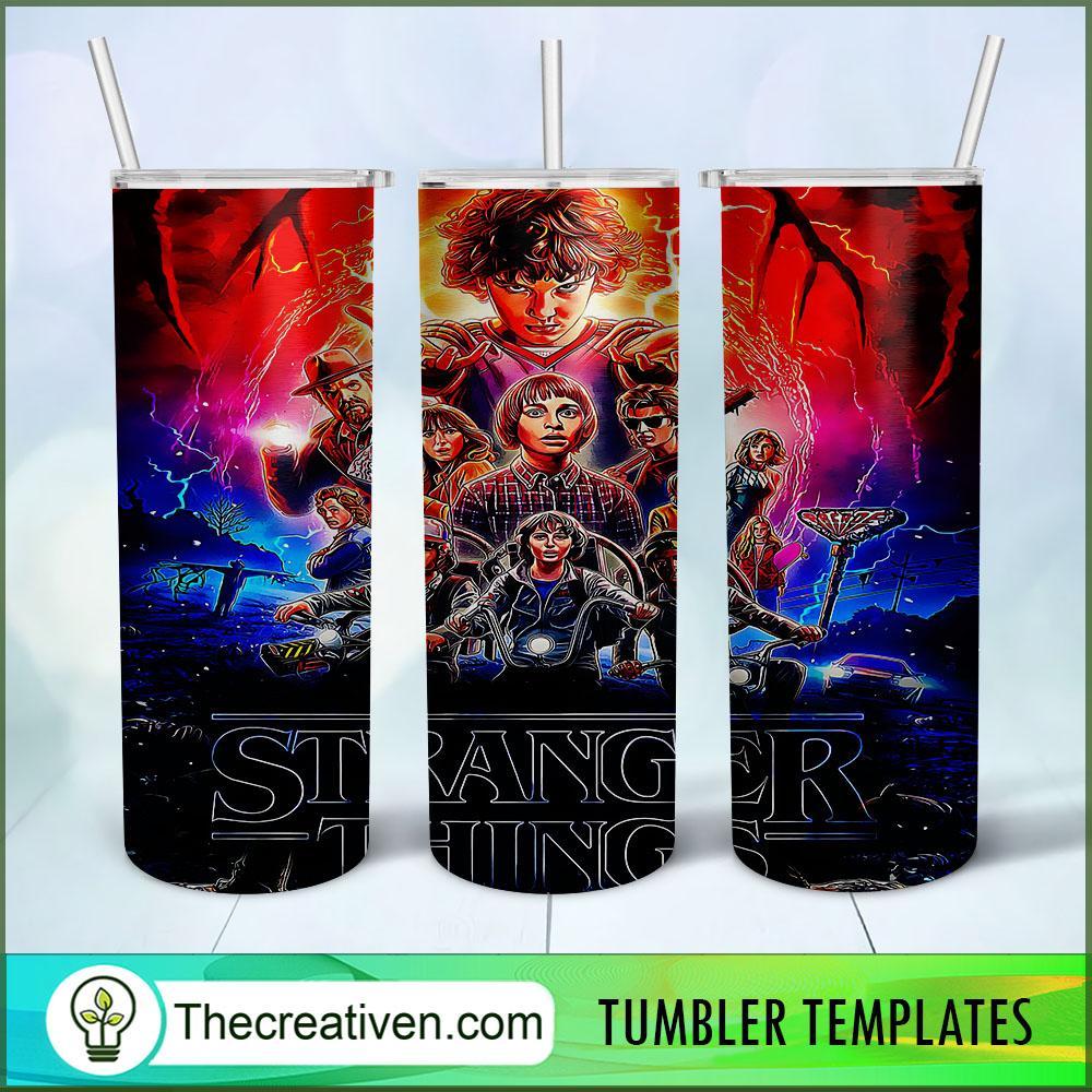 Stranger Things Poster Full Tumbler Wrap Tumbler Wrap Design 49024 1 Stranger Things Poster Full Tumbler Wrap Tumbler Wrap Design 49024