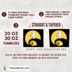Alternative view of Football The Nightmare Before  Tumbler Wrap Download