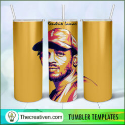 Kendrik Lamar Full Tumbler Wrap Tumbler Wrap – Digital Download
