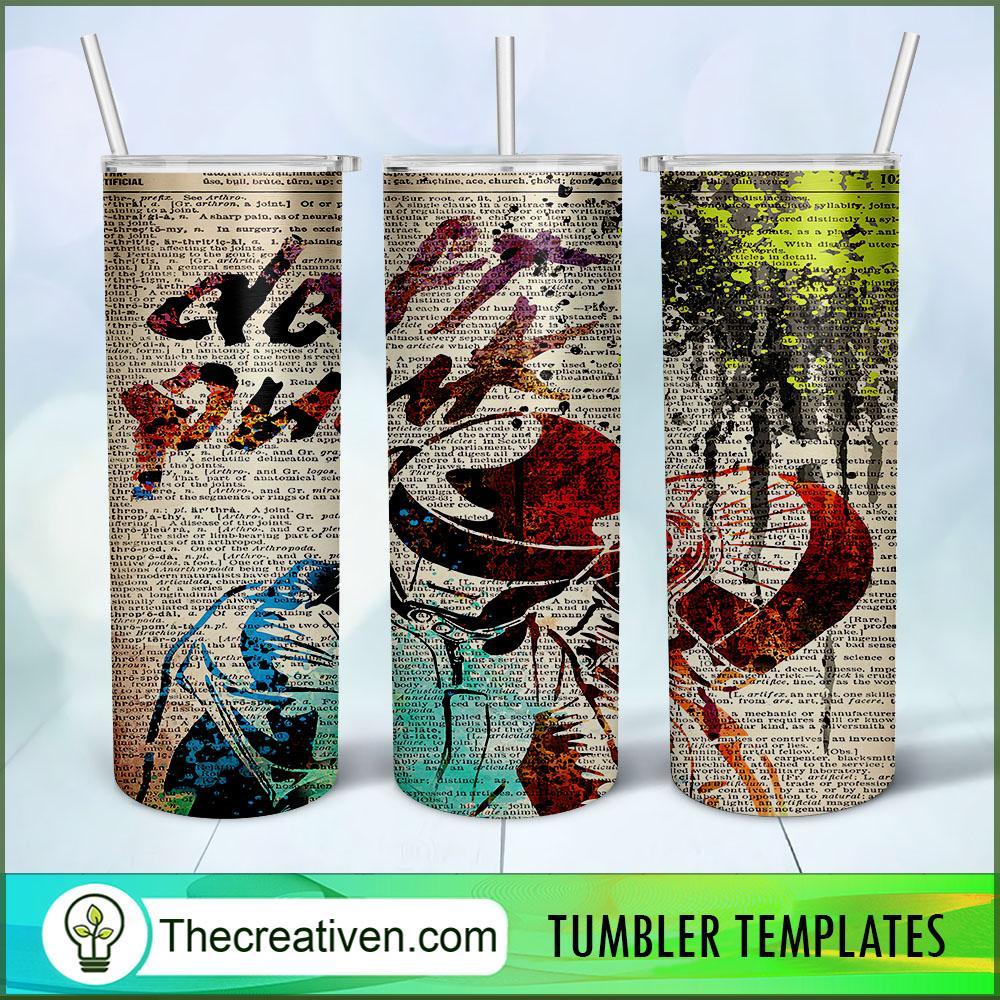 Daft Punk Band Newspaper Full Tumbler Wrap Download 1 Daft Punk Band Newspaper Full Tumbler Wrap Download