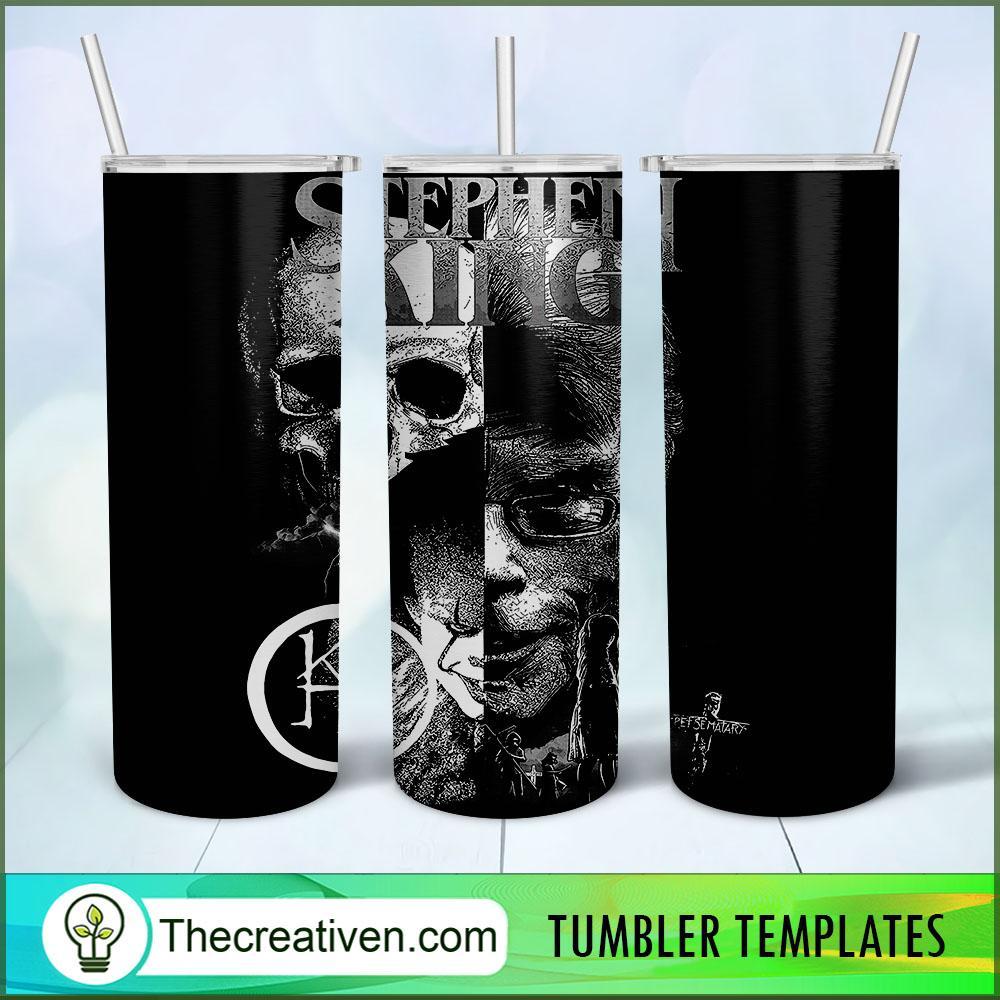 Stephen King Horror Full Tumbler Wrap Tumbler Wrap – Digital Download 1 Stephen King Horror Full Tumbler Wrap Tumbler Wrap – Digital Download