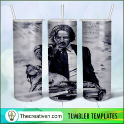 John Wick Poster Full Tumbler Wrap Tumbler Wrap – Digital Download