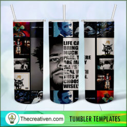 Rapper J.Cole Full Tumbler Wrap Tumbler Wrap – Digital Download