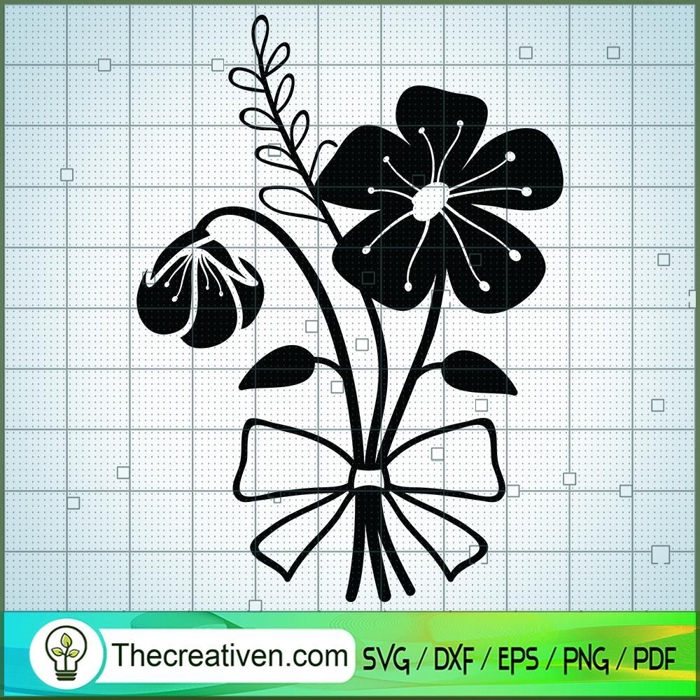 Flower Free SVG Cut File for Cricut & Silhouette Design 48914 1 Flower Free SVG Cut File for Cricut & Silhouette Design 48914