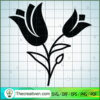 Flower Free SVG Cut File for Cricut & Silhouette Design 48887