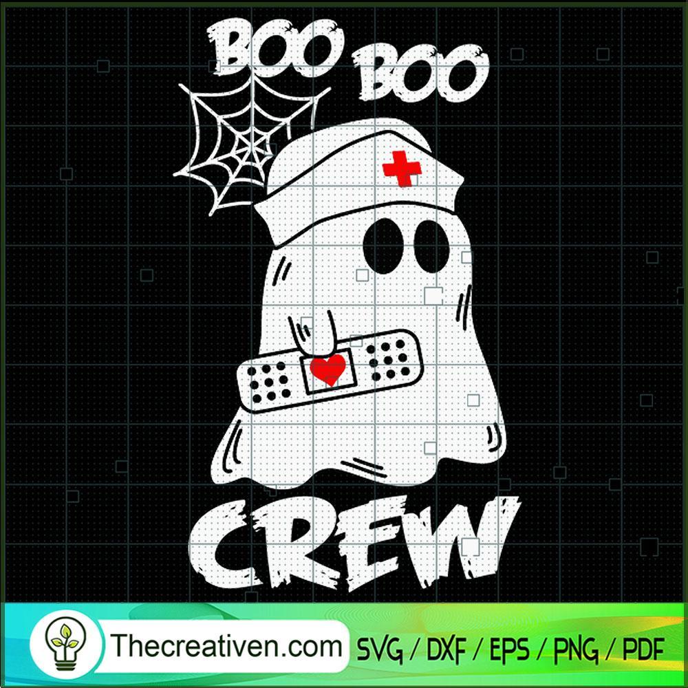 Boo Boo Crew SVG, Boo Nurse SVG, Halloween Scary SVG 1 Boo Boo Crew SVG, Boo Nurse SVG, Halloween Scary SVG