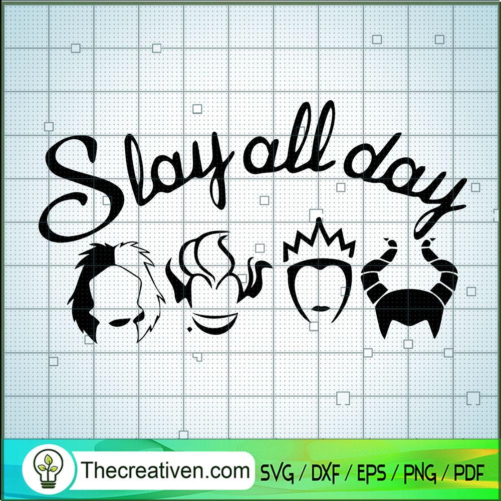 Villains Witch Slay All Day SVG, Witches SVG, Halloween SVG 1 Villains Witch Slay All Day SVG, Witches SVG, Halloween SVG