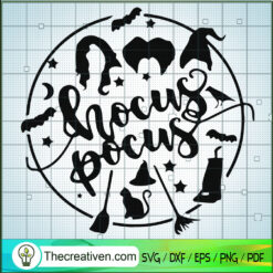 Hocus Pocus SVG, Sanderson Sister Witch SVG, Halloween SVG