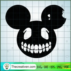 Horror Mickey Head SVG, Horror American Story SVG, Halloween SVG