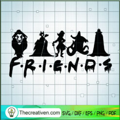 Scary Characters Movie SVG, Disney Characters SVG, Halloween SVG