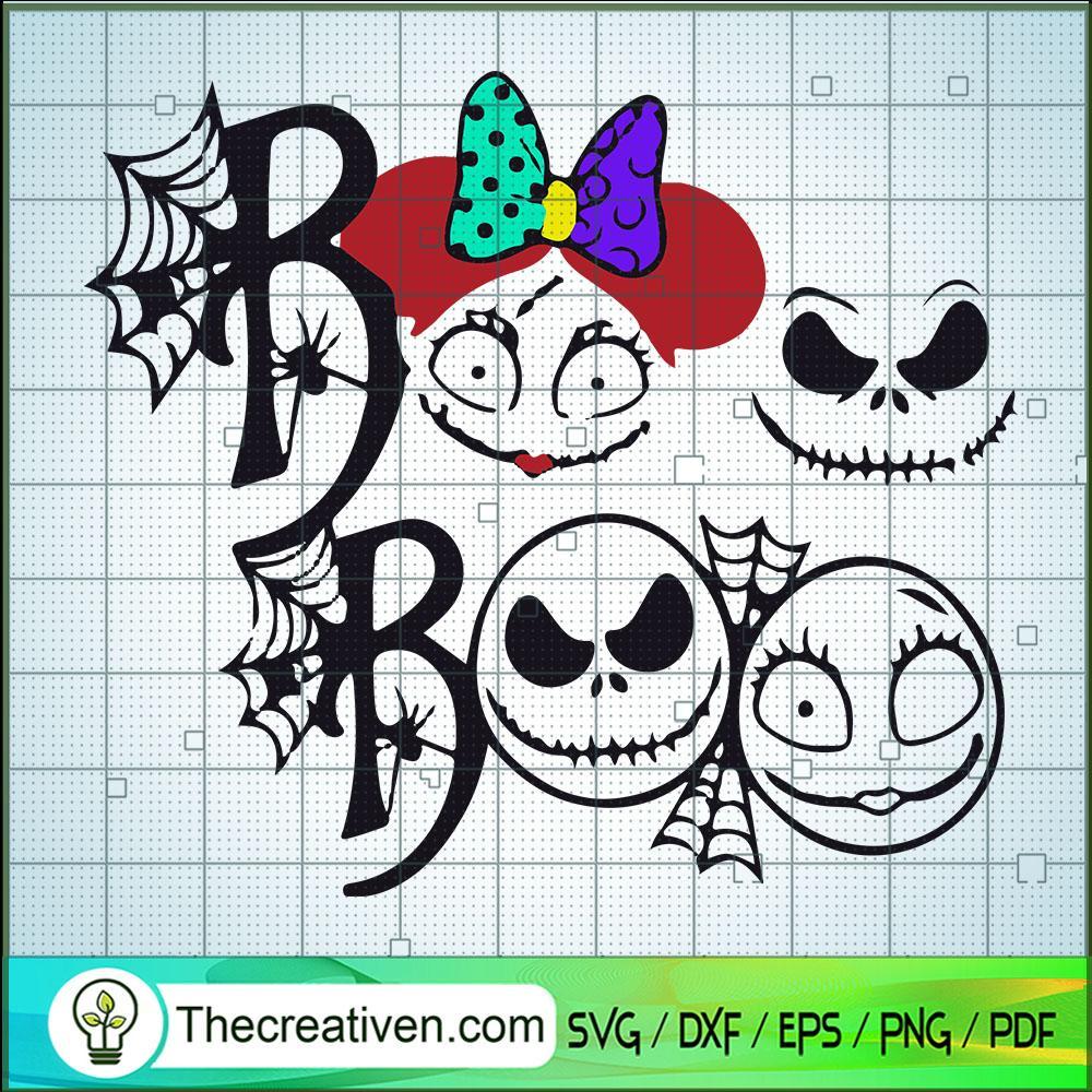 Boo Boo Halloween SVG Cut File for Cricut & Silhouette 1 Boo Boo Halloween SVG Cut File for Cricut & Silhouette