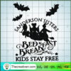 Sanderson Sister Bed & Breakfast SVG Cut File for Cricut & Silhouette