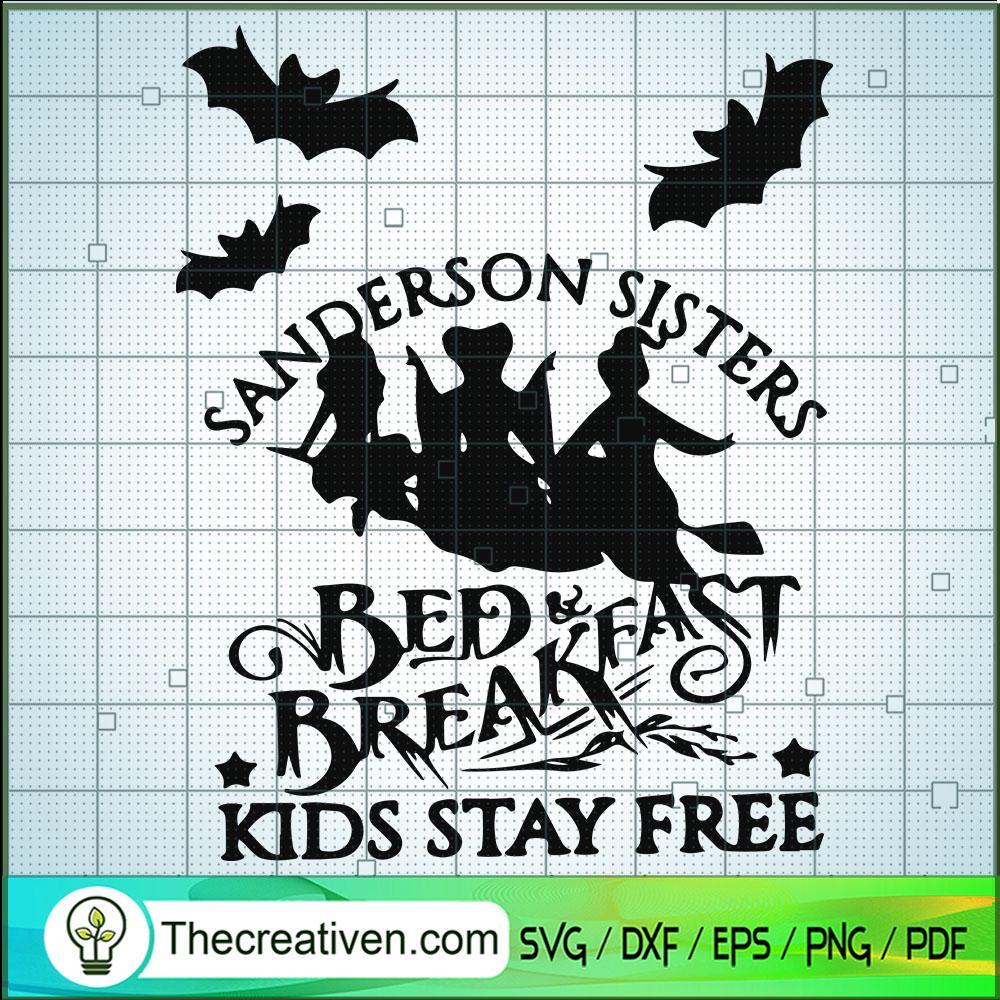 Sanderson Sister Bed & Breakfast SVG Cut File for Cricut & Silhouette 1 Sanderson Sister Bed & Breakfast SVG Cut File for Cricut & Silhouette