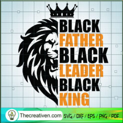 Black Father SVG Cut File for Cricut & Silhouette