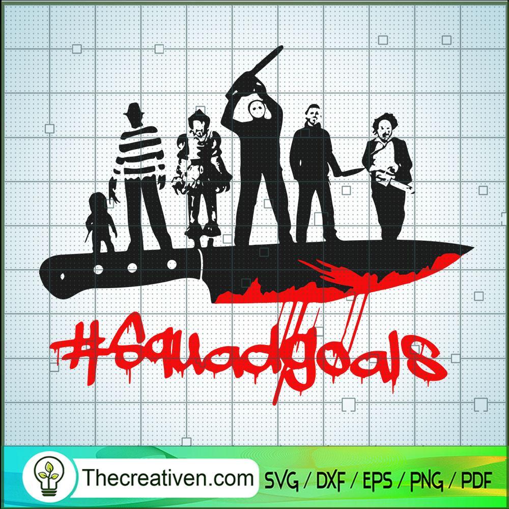 Horror Characters Movie SquadGoals SVG, Horror SVG, Halloween SVG 1 159 copy 4