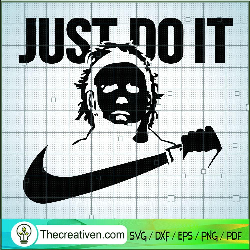 Michael Myers Nike Just Do It SVG Cut File for Cricut Design 48631 1 Michael Myers Nike Just Do It SVG Cut File for Cricut Design 48631