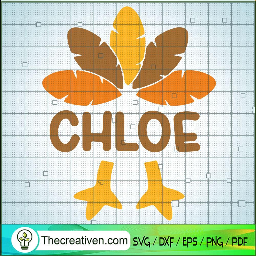Chloe Turkey SVG, Turkey SVG, Thanksgiving SVG 1 Chloe Turkey SVG, Turkey SVG, Thanksgiving SVG