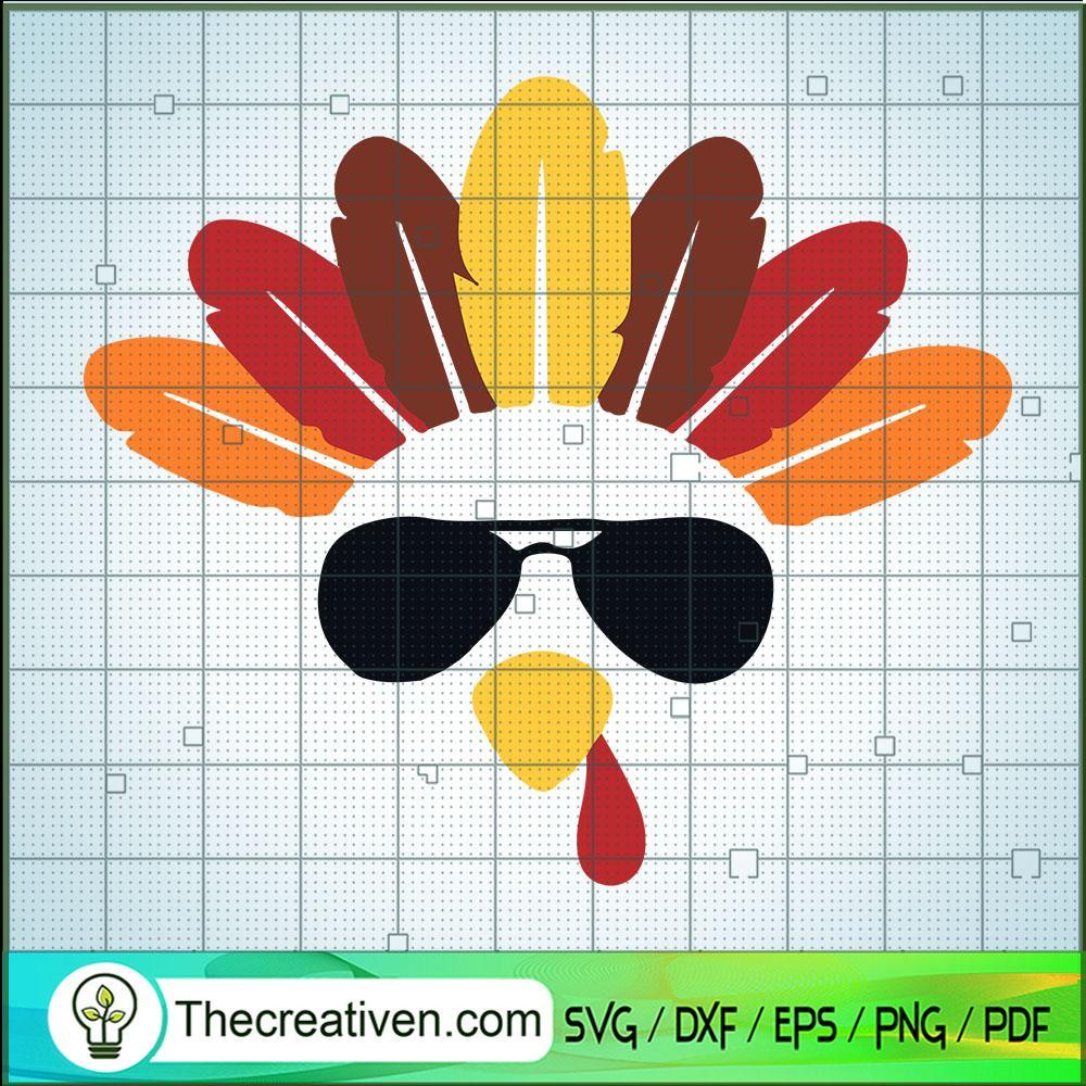 Coolest Turkey SVG, Turkey SVG, Thanksgiving SVG 1 362 copy