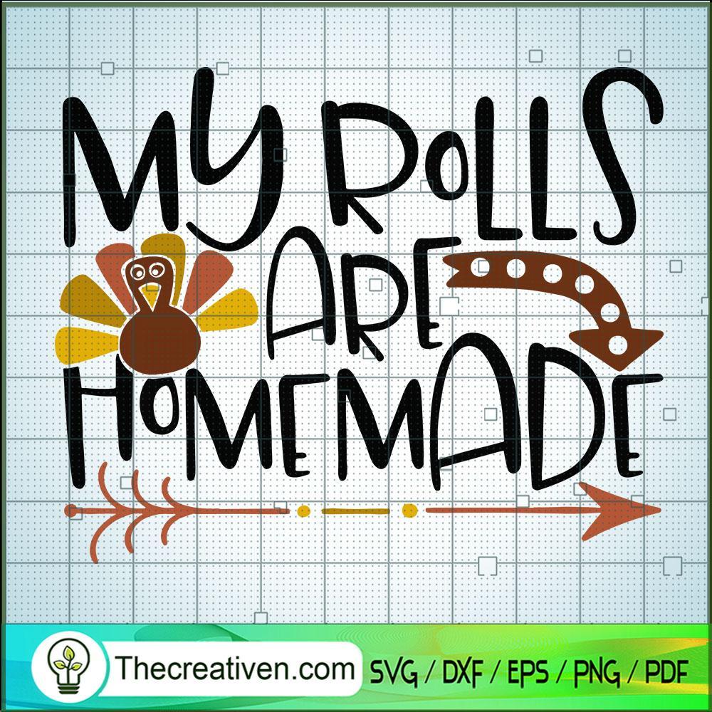 My Rolls Are Home Made SVG Cut File for Cricut & Silho Design 48559 1 My Rolls Are Home Made SVG Cut File for Cricut & Silho Design 48559