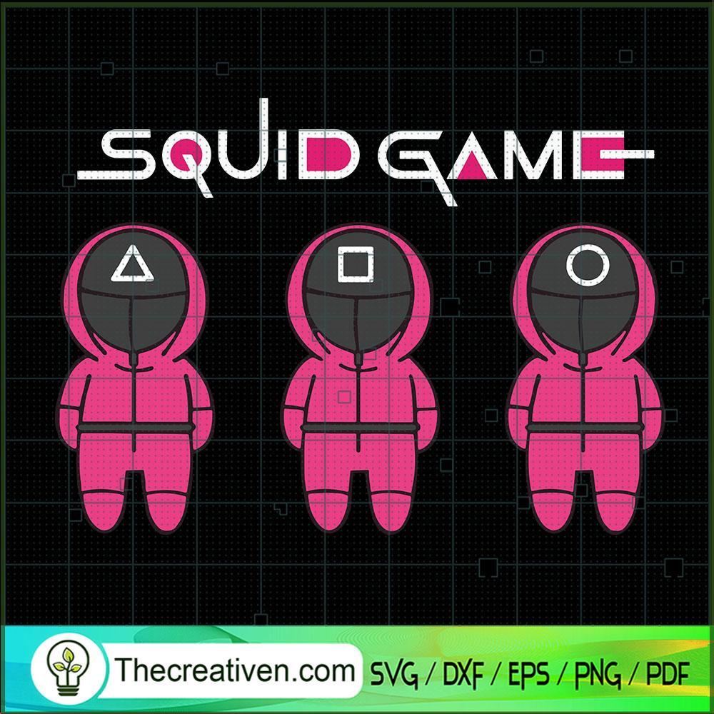 Squid Game SVG Cut File for Cricut & Silhouette 1 Squid Game SVG Cut File for Cricut & Silhouette