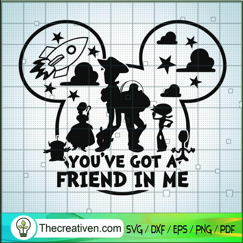 You've Got a Friend In Me SVG, Toy Story SVG, Disney Characters SVG 1 You've Got a Friend In Me SVG, Toy Story SVG, Disney Characters SVG