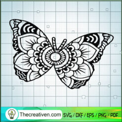 Butterfly Pattern SVG, Butterfly SVG, Animals SVG