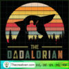 Retro The Mandalorian SVG, Best Dad In The Galaxy SVG, Star Wars SVG 2 81 copy 11