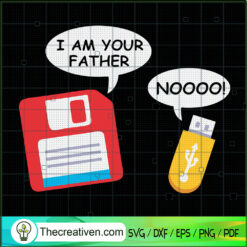 Floppy Disk SVG, Usb SVG, I'm Your Father Usb SVG