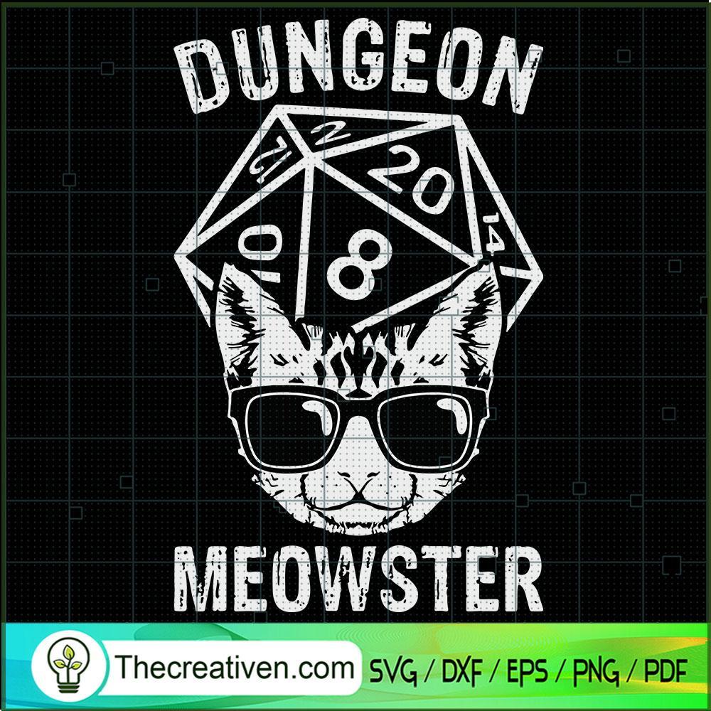 Dungeon Meowster SVG, Cat SVG, Halloween SVG 1 59 copy 14