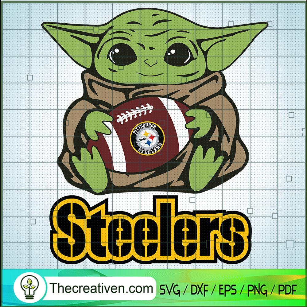 Baby Yoda Steelers SVG, Baby Yoda SVG, NFL Team SVG 1 Baby Yoda Steelers SVG, Baby Yoda SVG, NFL Team SVG