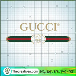 Gucci Logo SVG, Luxury Brand SVG, Gucci SVG