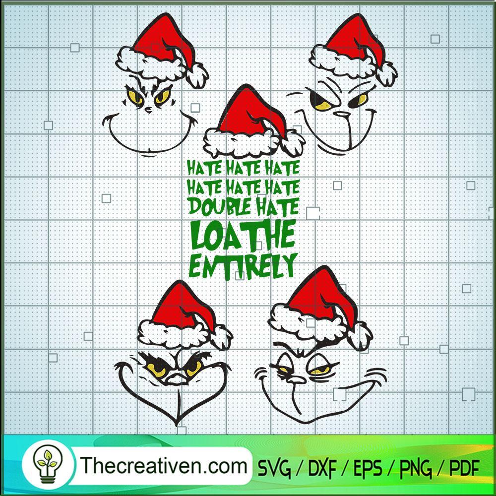 Grinch Face Bundle SVG, Grinch Face SVG, Grinch Christmas SVG 1 Grinch Face Bundle SVG, Grinch Face SVG, Grinch Christmas SVG