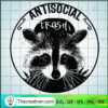 Antisocial Trasit SVG, Procyon Lotor SVG, Animals SVG