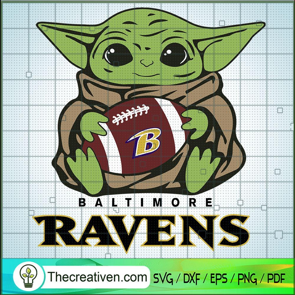 Baby Yoda Baltimore Ravens SVG, Baby Yoda SVG, NFL Sport SVG 1 Baby Yoda Baltimore Ravens SVG, Baby Yoda SVG, NFL Sport SVG