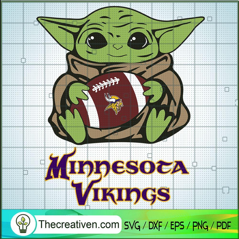 Baby Yoda Minnesota Vikings SVG, Baby Yoda SVG, NFL Sport SVG 1 Baby Yoda Minnesota Vikings SVG, Baby Yoda SVG, NFL Sport SVG