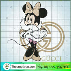 Luxury Minnie SVG Cut File for Cricut & Silhouette