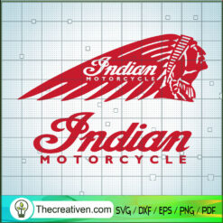 Indian Motorcyle SVG Cut File for Cricut & Silhouette