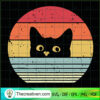 Black Cat Retro SVG, Vintage SVG, Halloween Black Cat SVG 3 196 copy 1