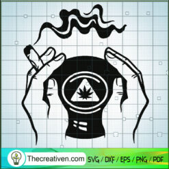 Cannabis Magic 8 Ball SVG, Smoke Weed SVG, Cannabis SVG