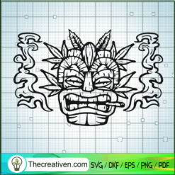 Cannabis Skull Day SVG, Smoke Weed SVG, Chill Time SVG
