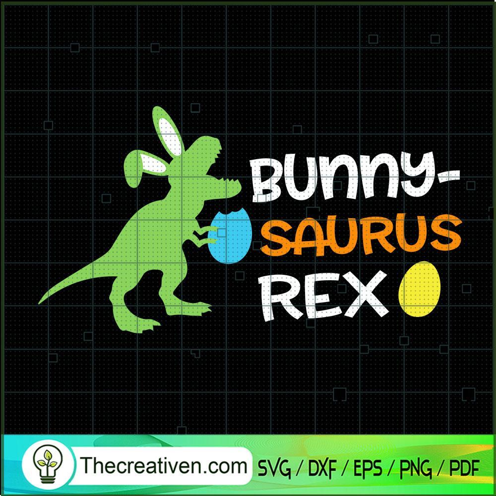 Bunny Saurus Rex SVG Cut File for Cricut & Silhouette 1 Bunny Saurus Rex SVG Cut File for Cricut & Silhouette