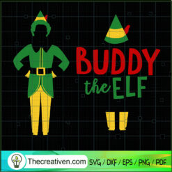 Buddy The Elf SVG, Brother Elf SVG, Little Bro Christmas SVG