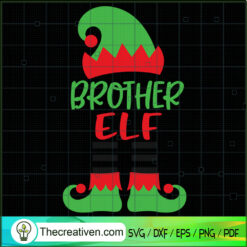 Brother Elf SVG Cut File for Cricut & Silhouette