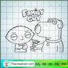 Brian Griffin SVG, Stewie Griffin SVG, Family Guy SVG