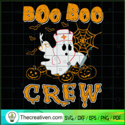 Boo Boo Crew SVG, Boo Scary SVG, Halloween SVG
