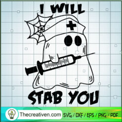 I Will Stab You SVG, Boobees SVG, Halloween SVG