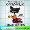 Black Cat Im A Bookaholic SVG, Black Cat SVG, Halloween SVG 2 108 copy 7